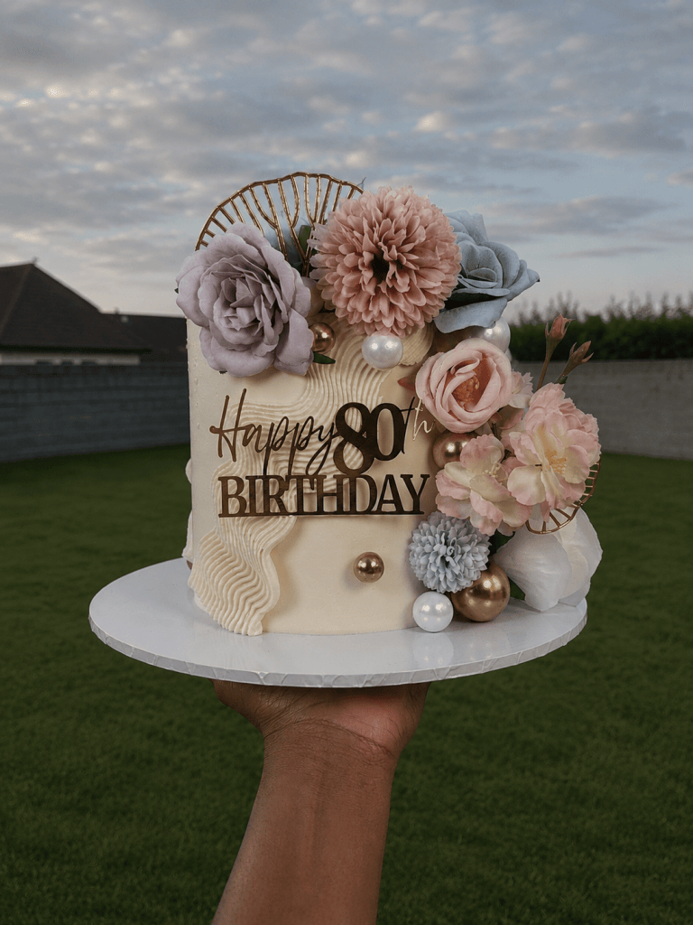80th BIRTHDAY CAKE