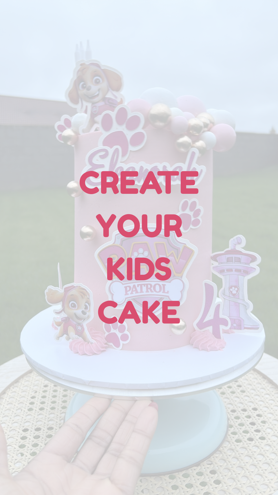 CREATE YOUR KID‘S CAKE MEATH